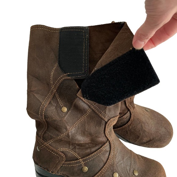 Sanita Danish Clog Style Leather boots women size EU37/US6.5-7 - Picture 10 of 14